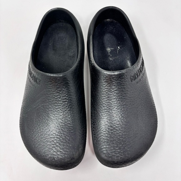 Birkenstock Ges Gesch Mens Rubber Slip On Clogs Black Size 10 - Picture 7 of 7